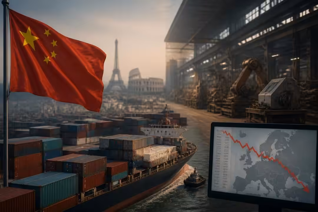 découvrez l'impact du ralentissement économique chinois sur les exportations record et les répercussions majeures pour l'europe, première affectée par ces changements.