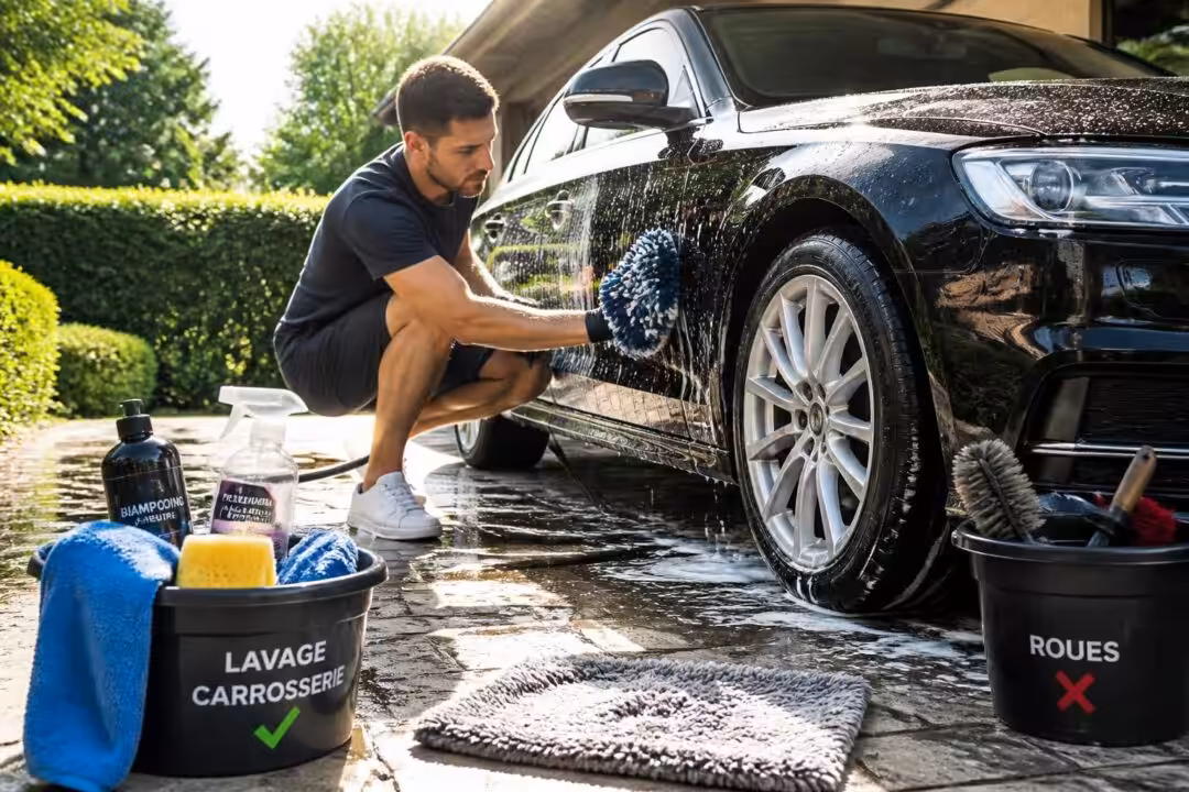 découvrez notre guide complet pour un lavage voiture à la main parfait : les meilleurs produits à utiliser, la méthode efficace à suivre et les erreurs courantes à éviter pour préserver l'éclat de votre véhicule.