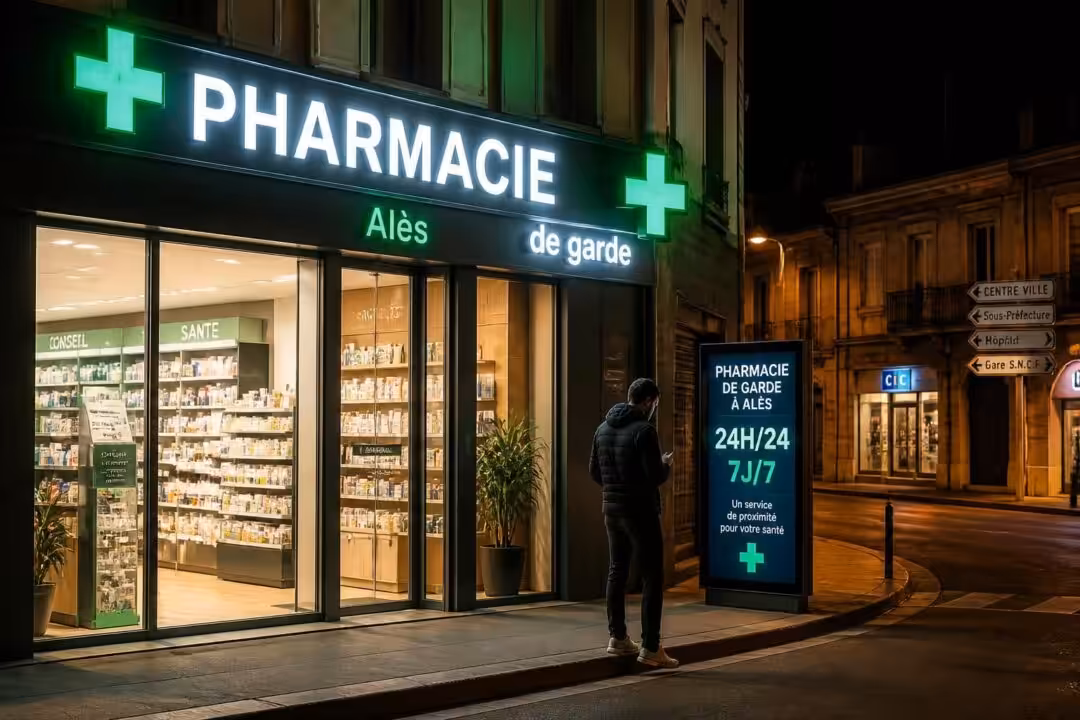 découvrez comment accéder facilement à une pharmacie de garde à alès et bénéficier d'un service pharmaceutique disponible 24h/24 pour vos urgences.